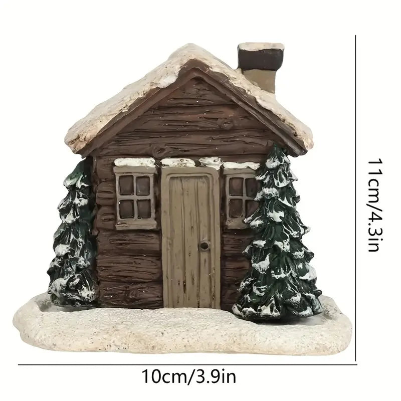 🔥  2024 Hot Sale 🎁Christmas Log Cabin Incense Burner