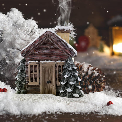 🔥  2024 Hot Sale 🎁Christmas Log Cabin Incense Burner